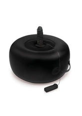 WhipSmart Inflatable Vibrating Love Seat with Remote - Black